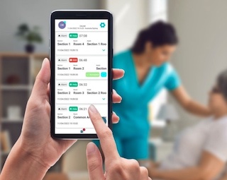 Android app for task allocation in health and aged care facilities
